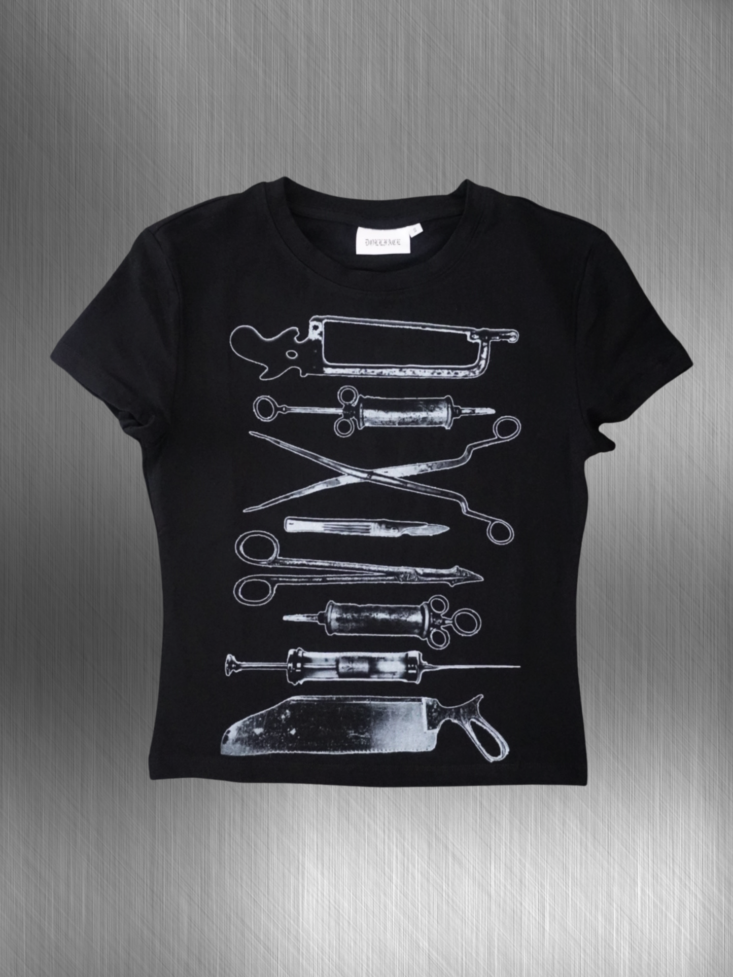 Black Surgical Baby Tee