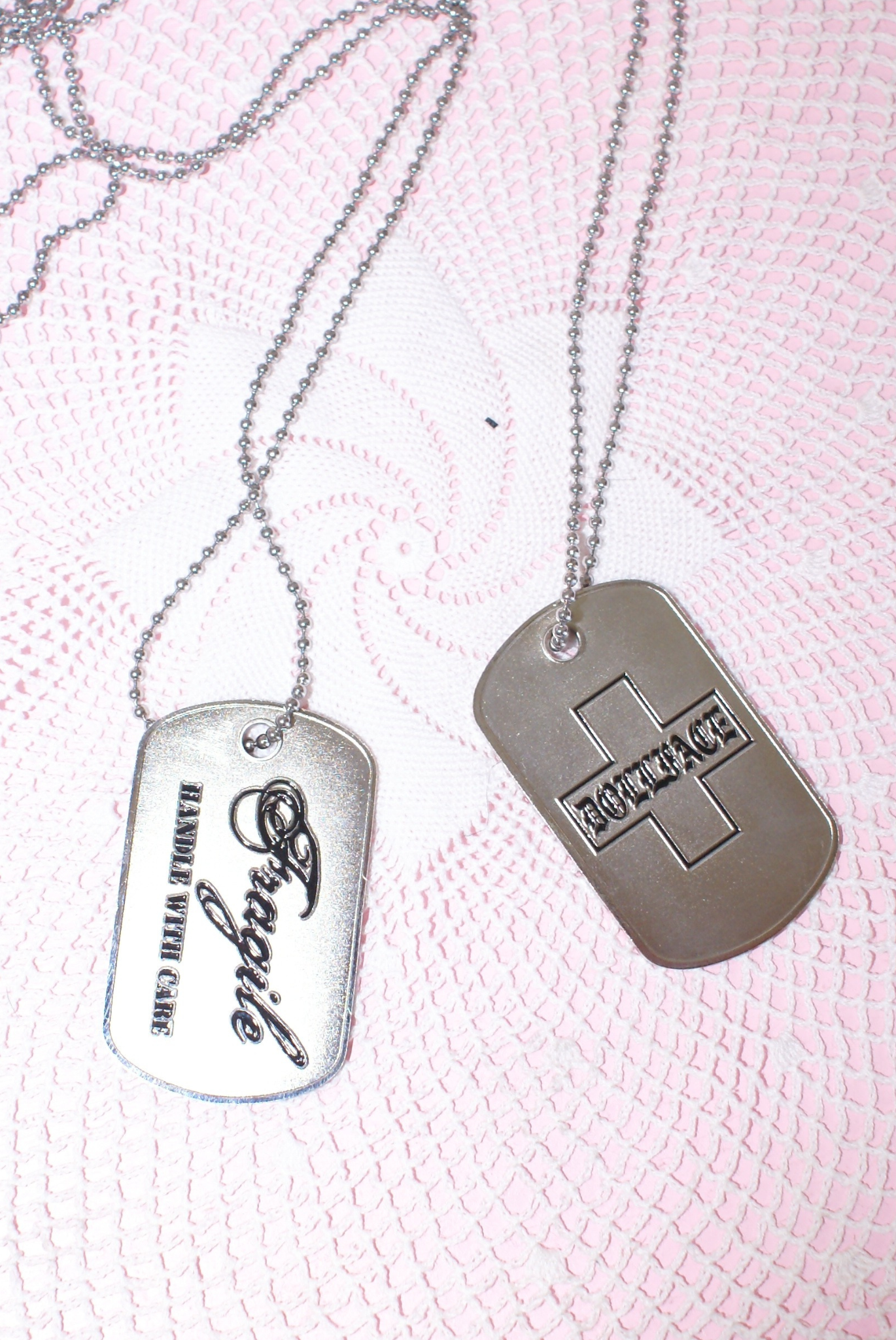 Fragile Dog Tag