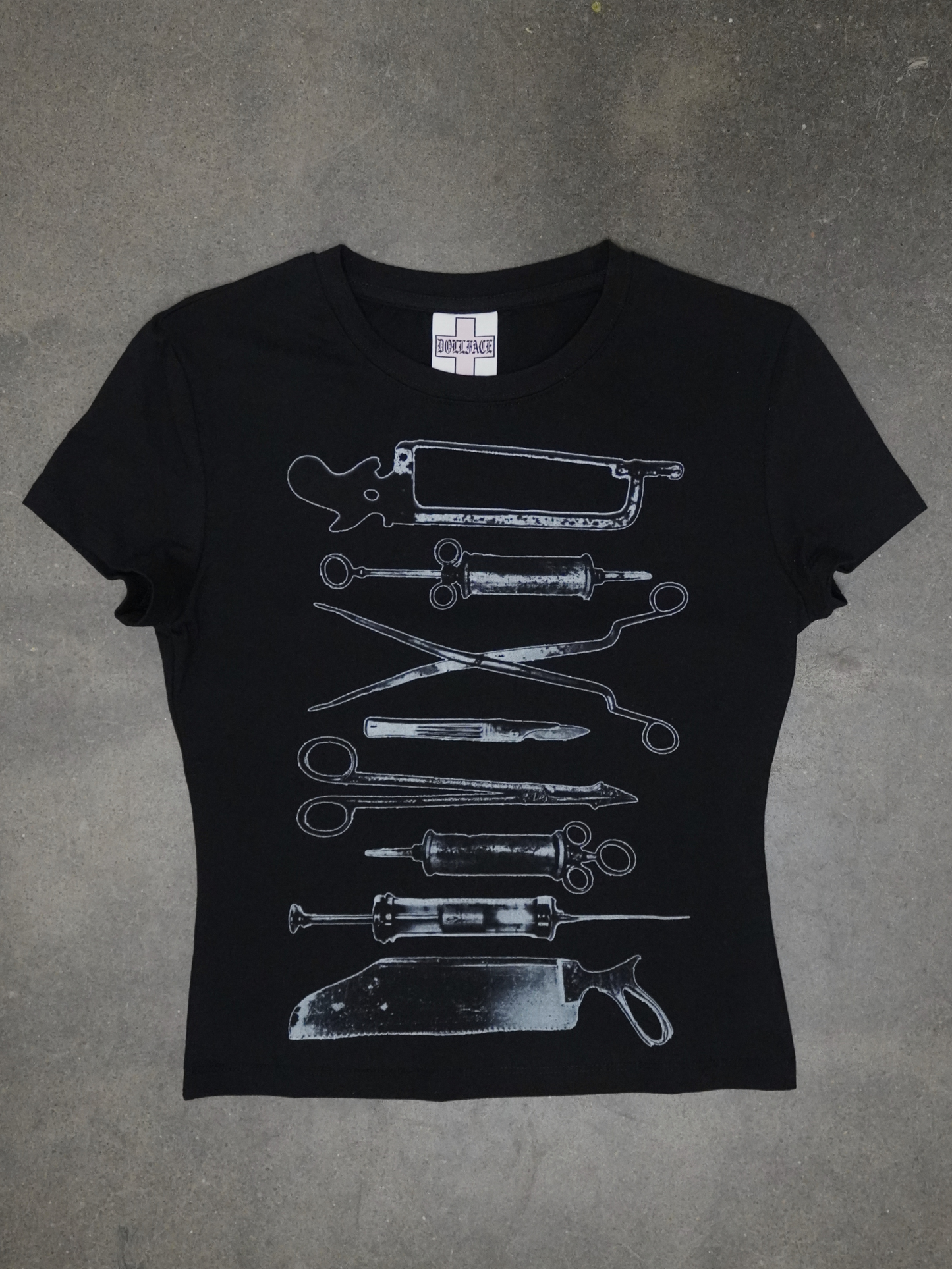 Black Surgical Baby Tee