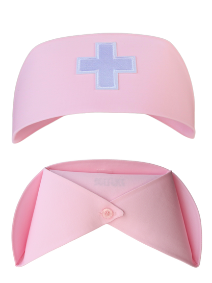 Requiem Nurse Hat in Pink