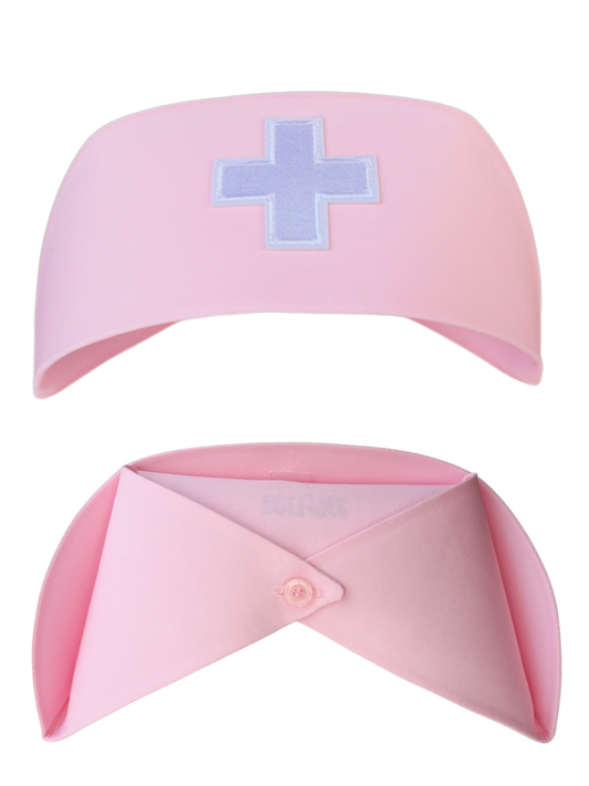 Requiem Nurse Hat in Pink