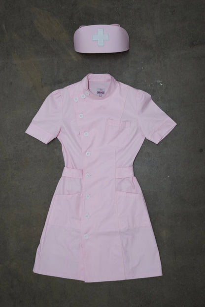 Requiem Nurse Hat in Pink