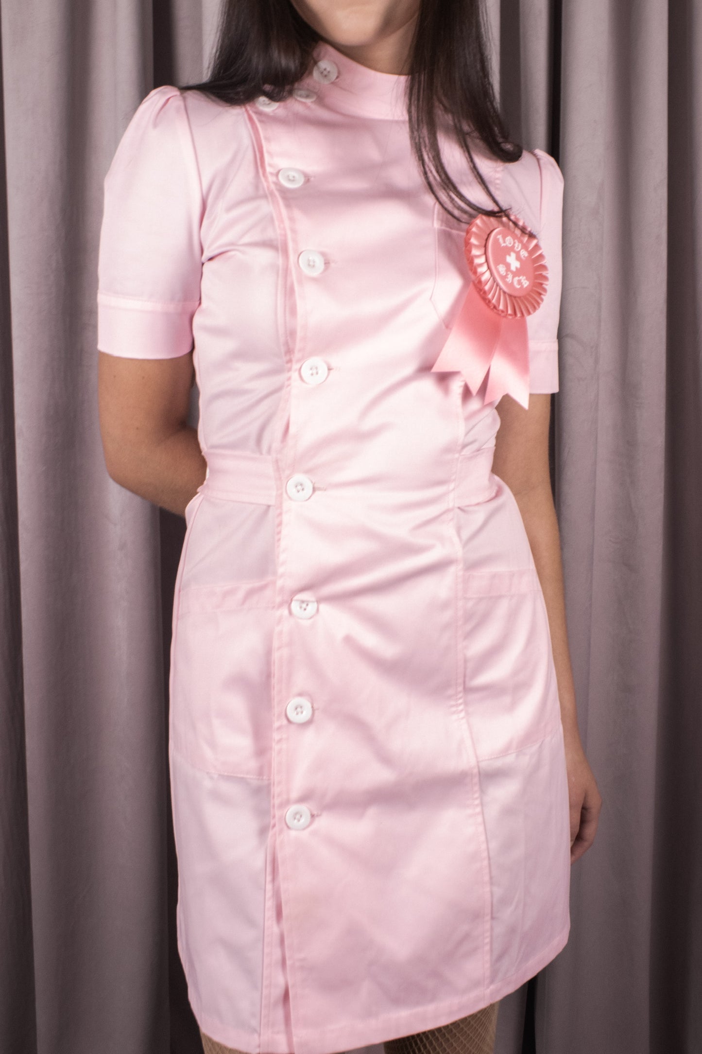Requiem Nurse Dress in Pink