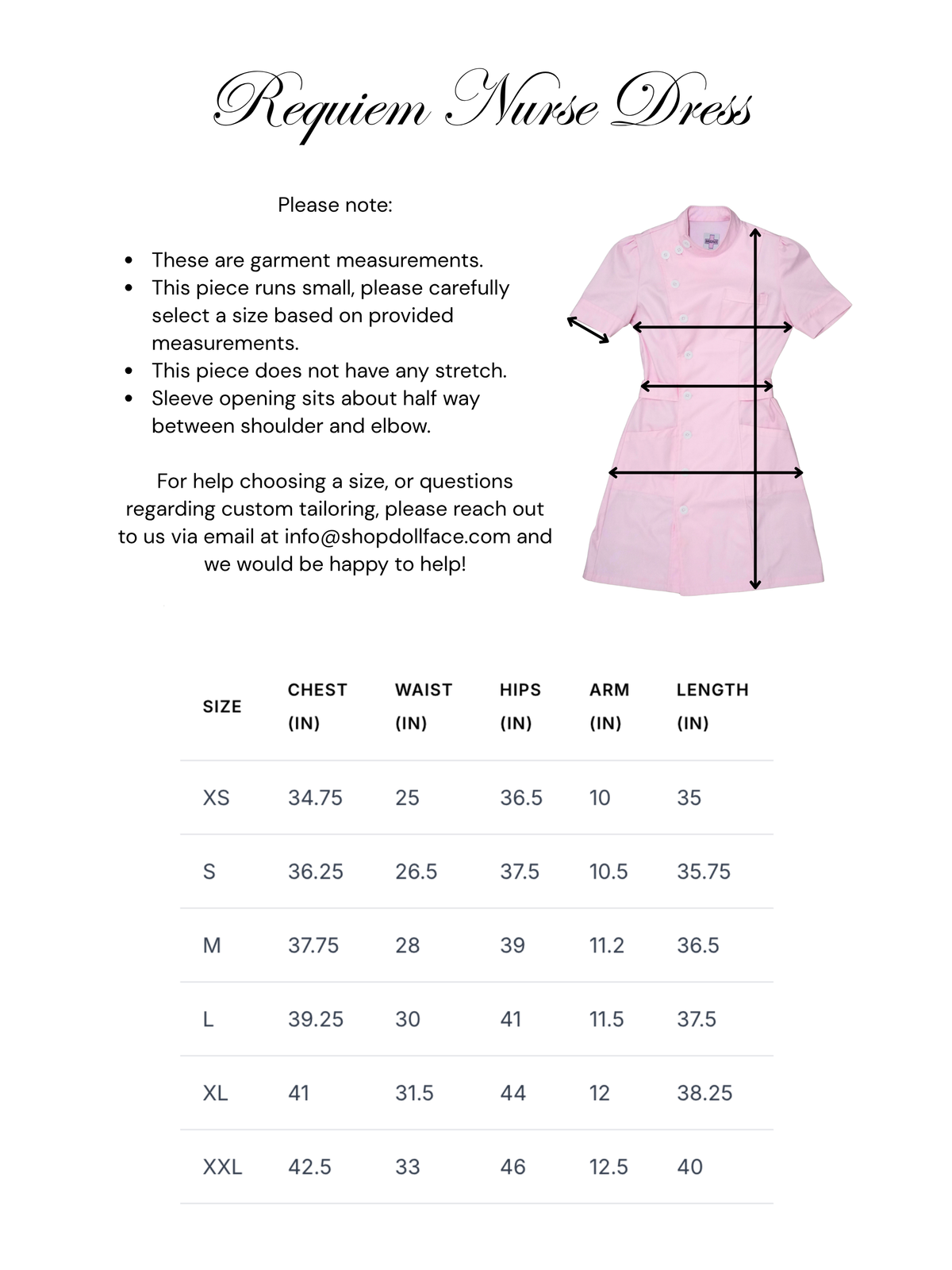 Requiem Nurse Dress
