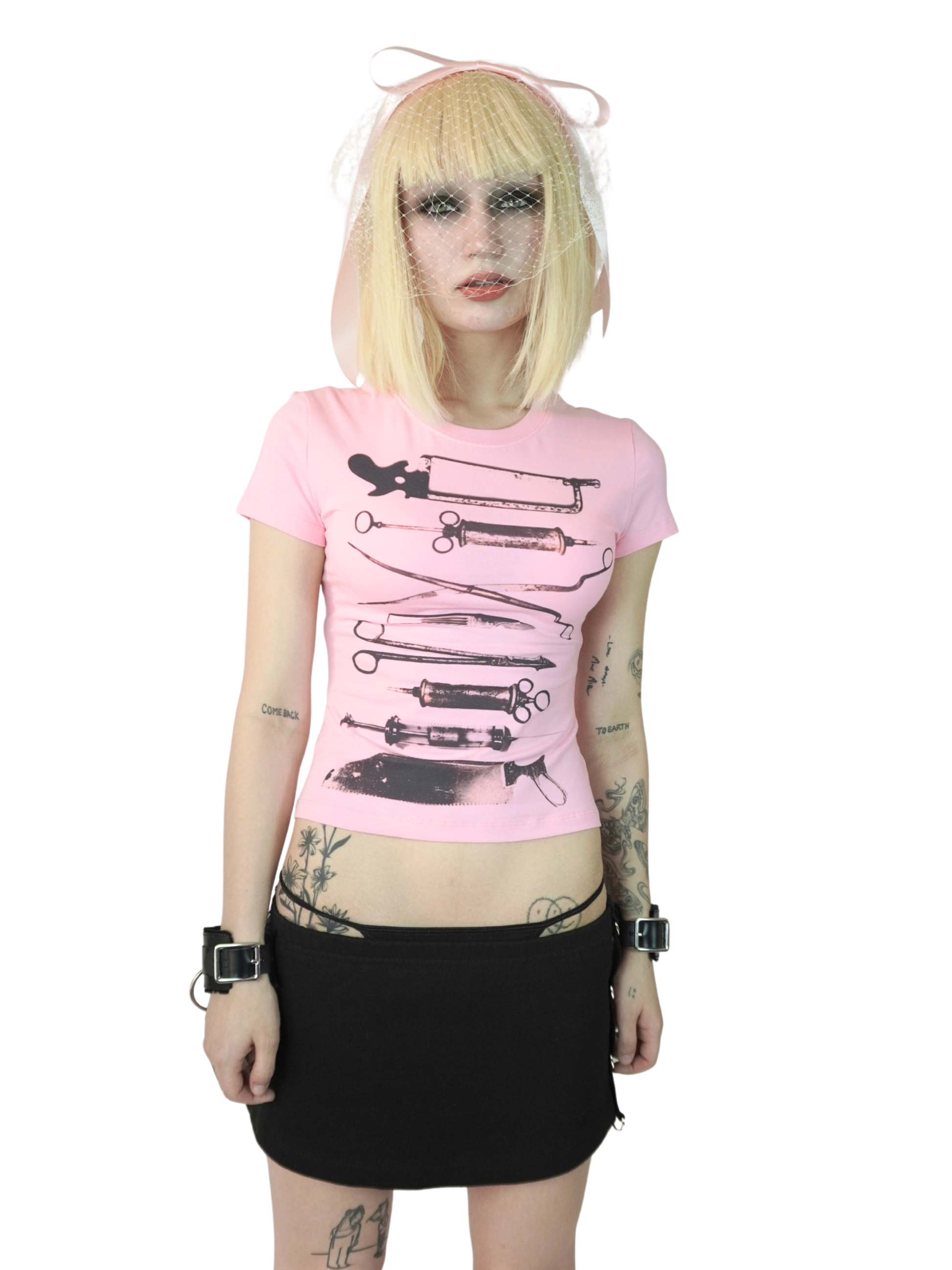 Pink Surgical Baby Tee – Dollface