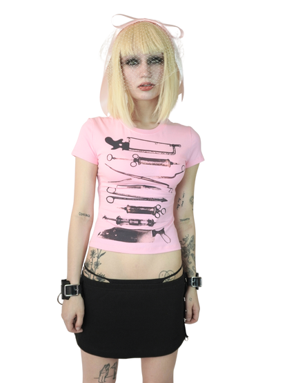 Pink Surgical Baby Tee