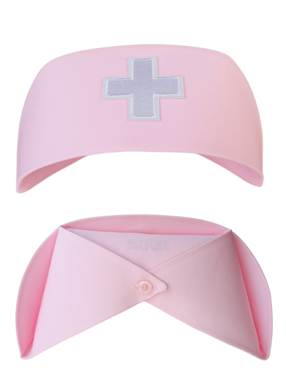 Requiem Nurse Hat in Pink