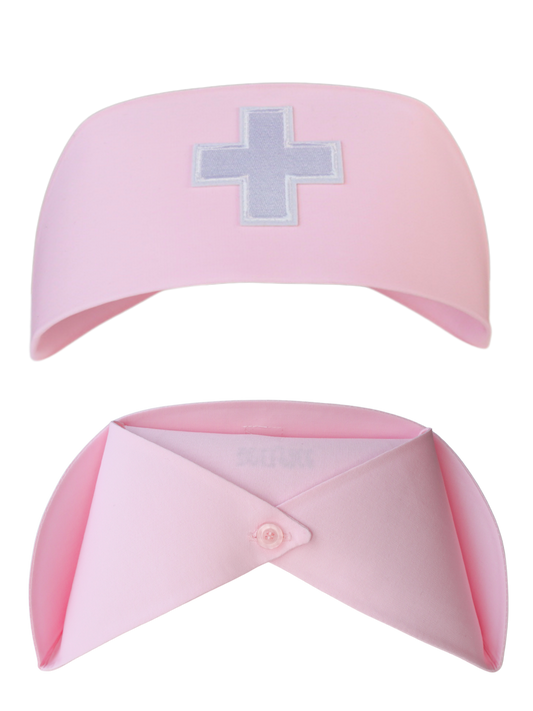Requiem Nurse Hat in Pink